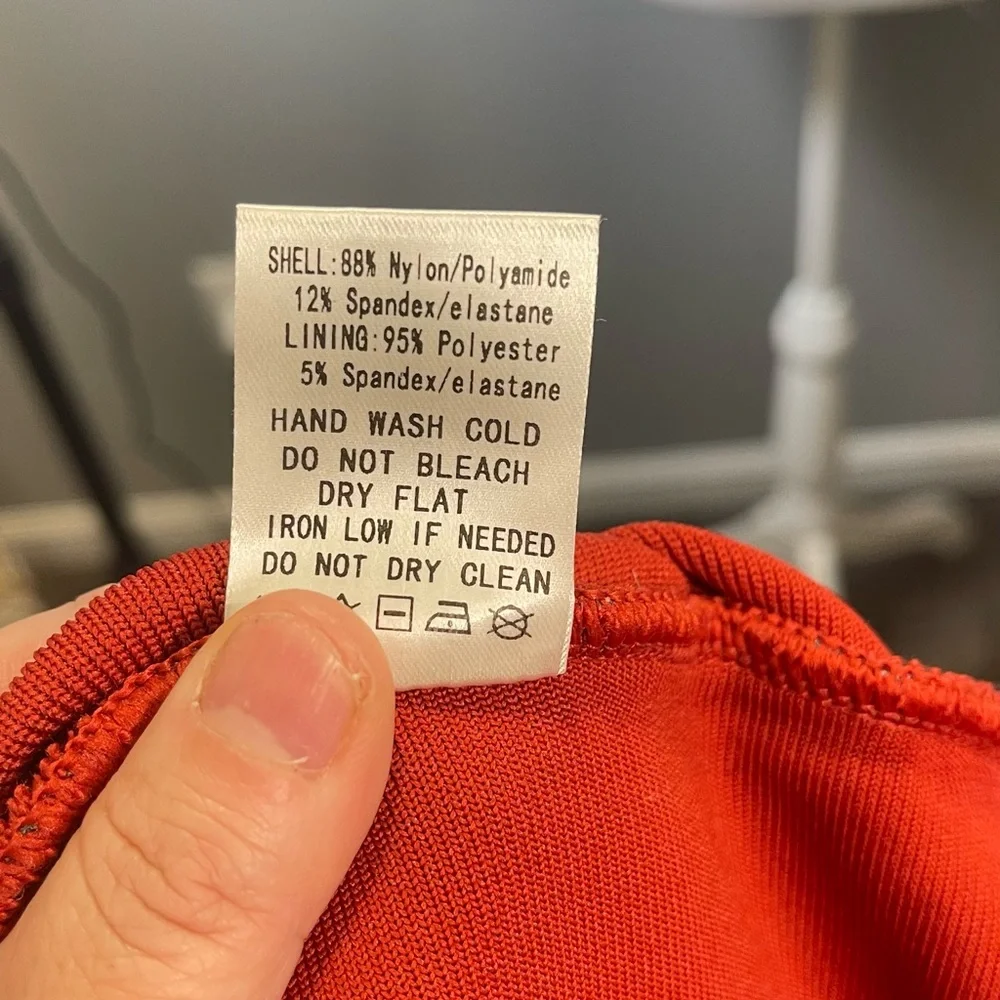 Akira Women's Abstract Print Cutout Midi Dress‎ Multicolor Size XL - Picture 6 of 6